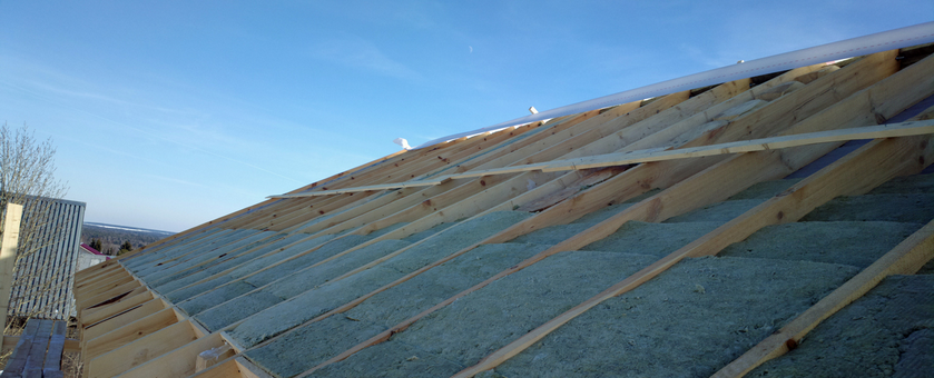Утепление крыши, кровшли