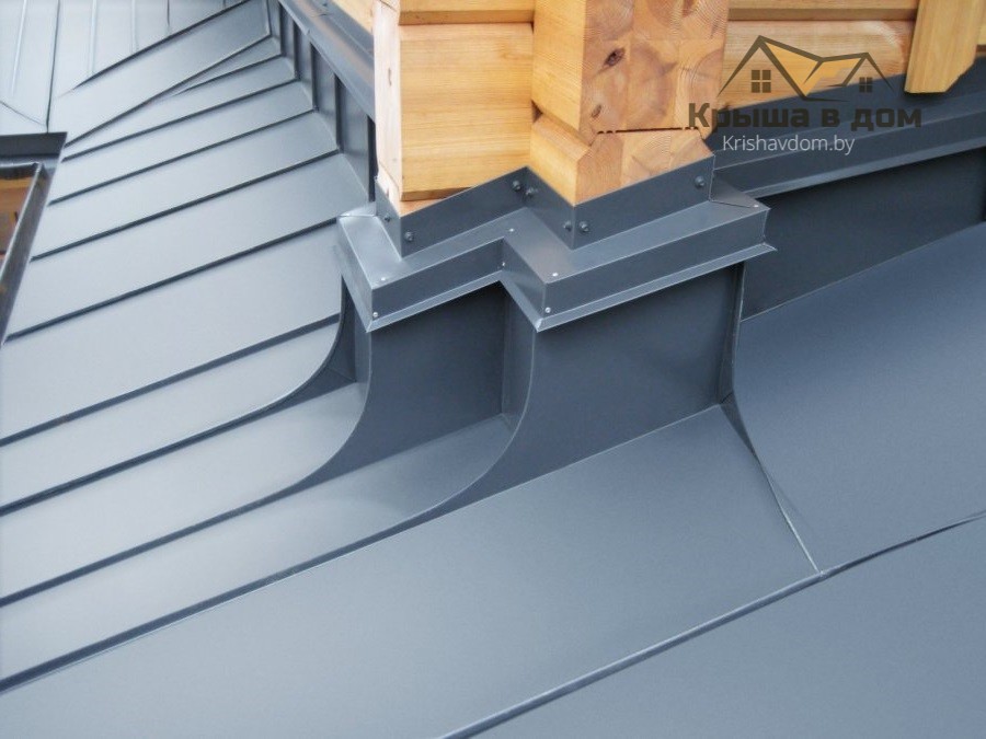 Кровля из фальца